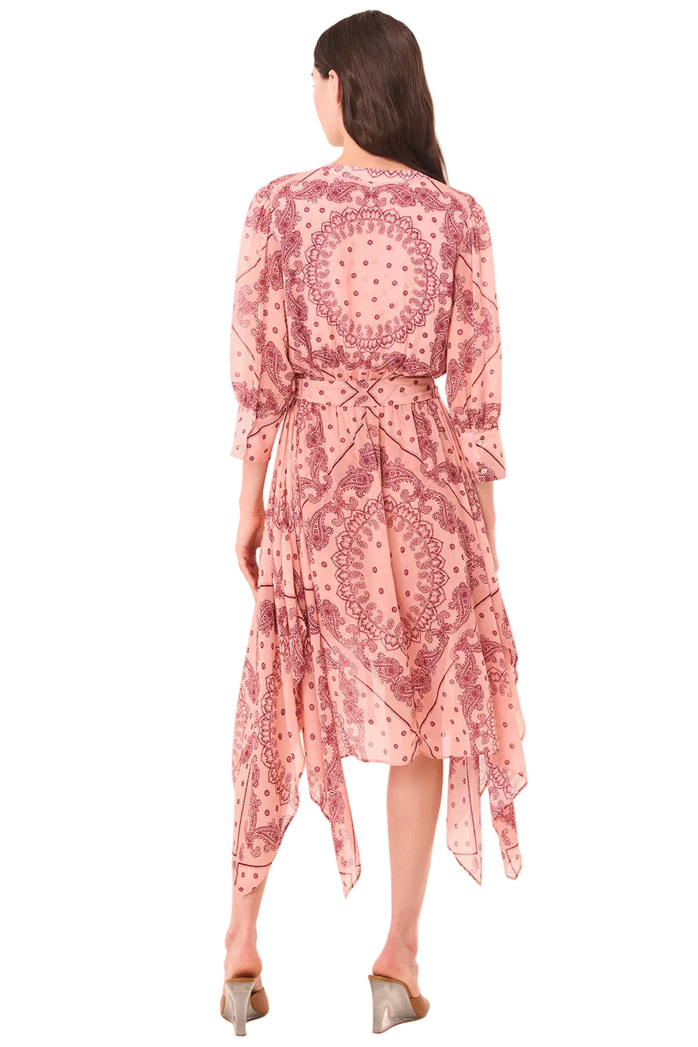 Rose Bandana Midi Dress