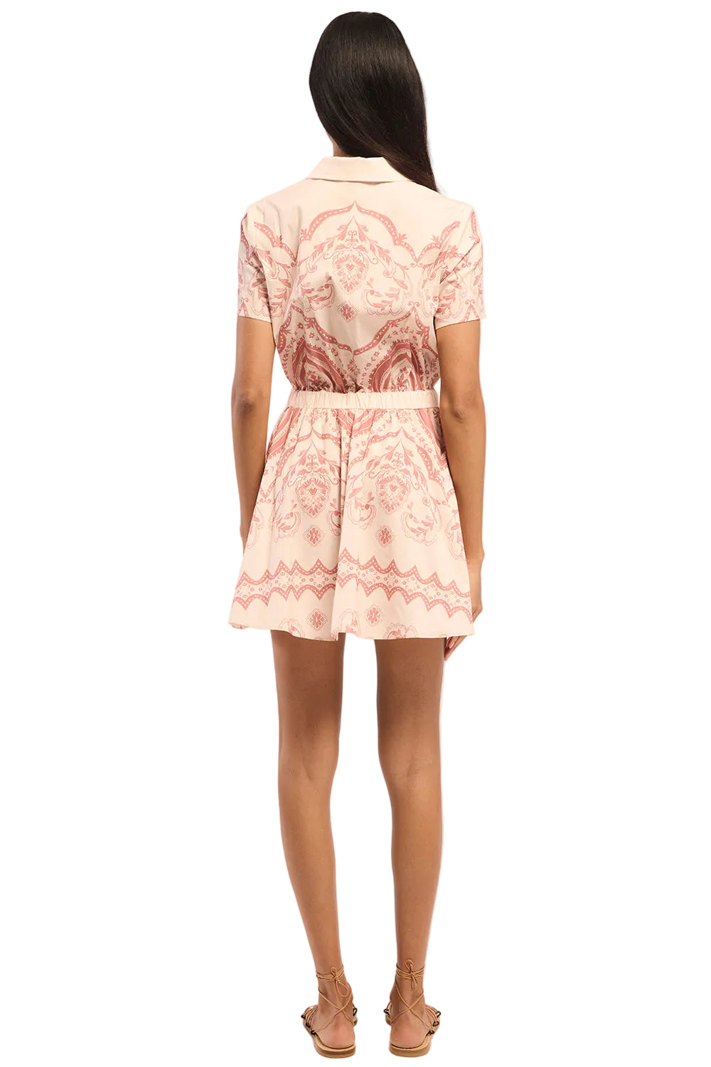 Terra Ceramic Mini Shirt Dress